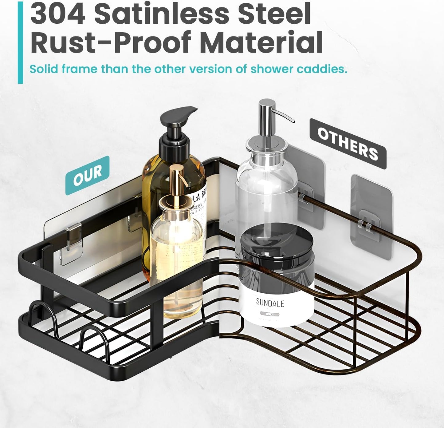 Corner Shower Set, Bathroom Corner Shelf