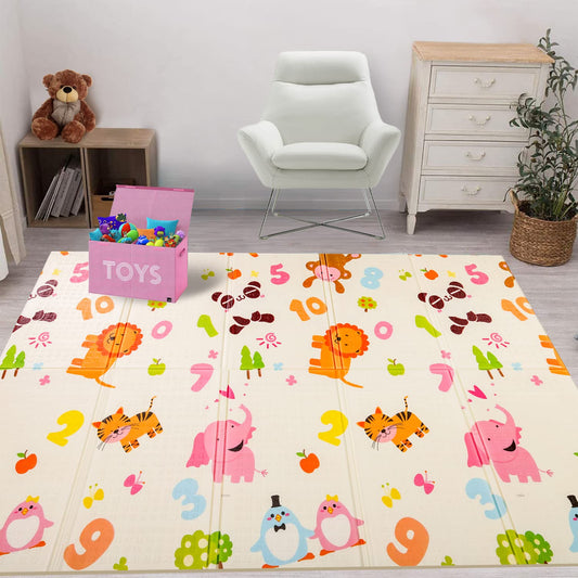 Kids Play Mat 150x180,Waterproof Baby Mat for Babies, Infants, Toddlers