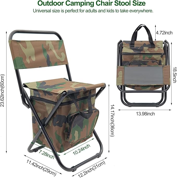 Foldable Camping Chair with Bag, Foldable Camping Chair