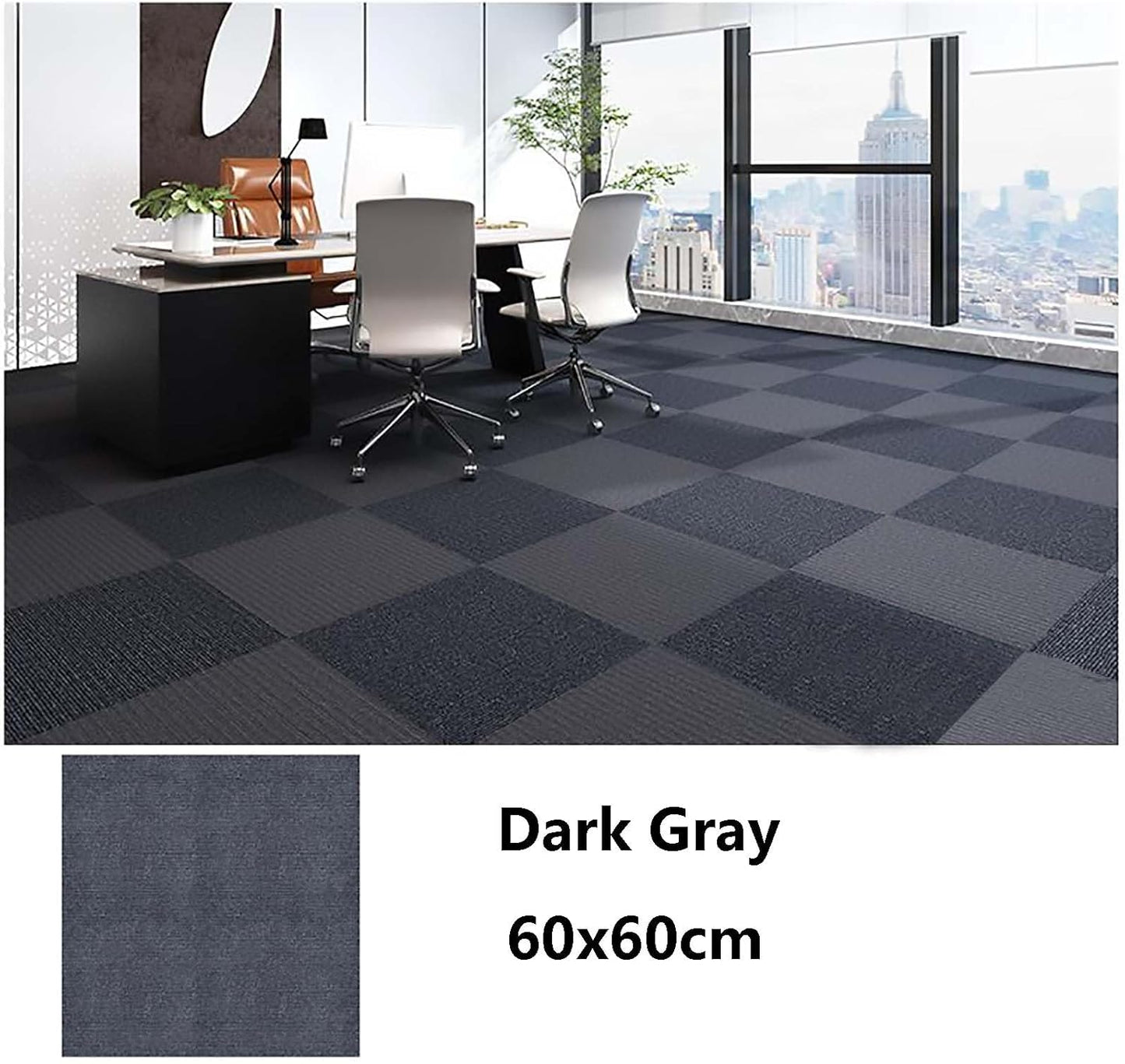 Carpet Floor Tiles , DIY Carpet Squares ( 60*60 CM, 10 Pieces)