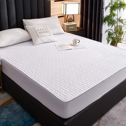 3 Pcs Waterproof Fitted Bed Sheet Set, Mattress Protector Sheet