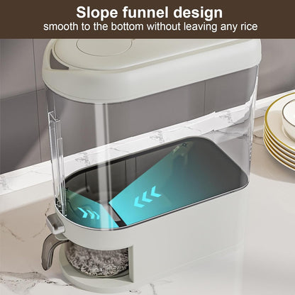 Moisture Proof Rice Dispenser , Food Storage Rice Dispenser Bucket