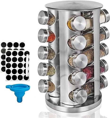 Rotating Spice Rack, Bottle Spice Rack