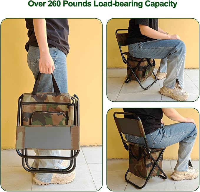 Foldable Camping Chair with Bag, Foldable Camping Chair