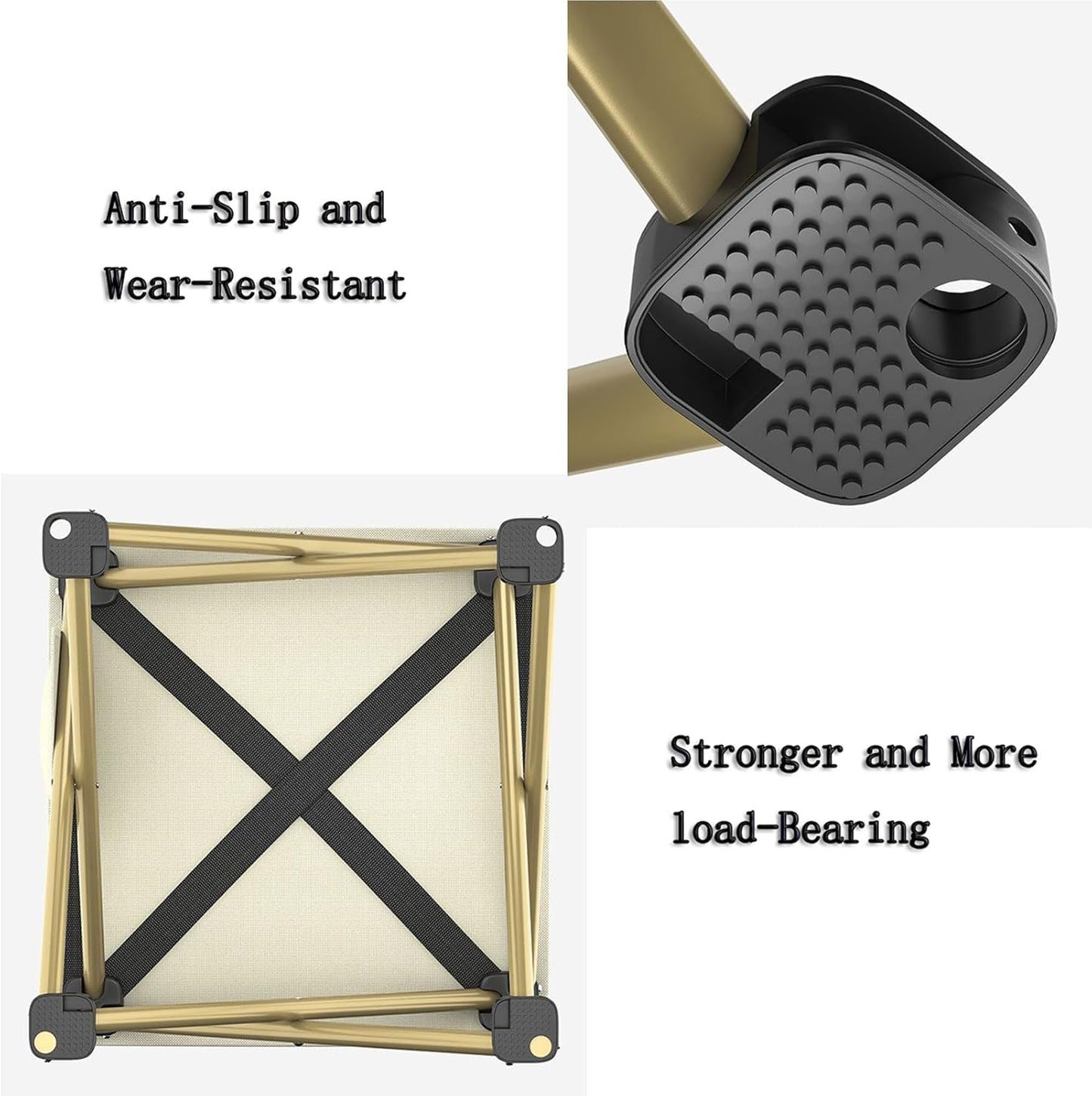 Foldable Camping Table with Chairs, Camping Table Set