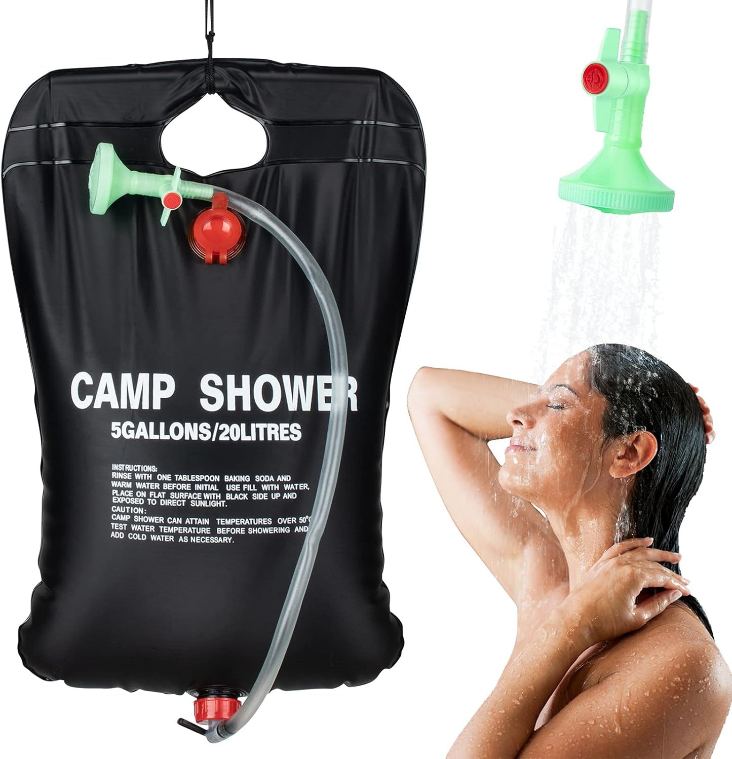 Outdoor Camping Shower,Travel Shower with Shower Head