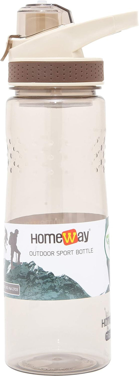 Outdoor Sports Water Bottle,770ml Sporty Water Bottle with Clip