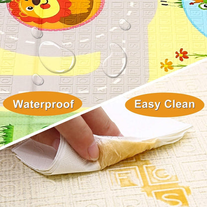 Kids Play Mat 150x180,Waterproof Baby Mat for Babies, Infants, Toddlers