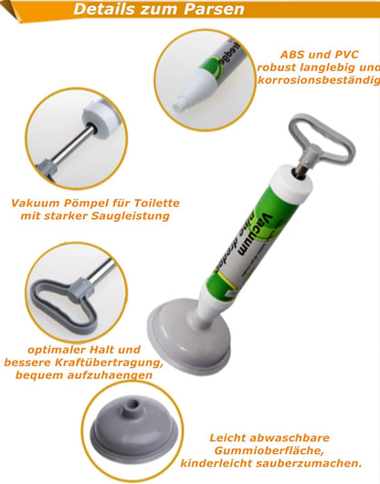 Toilet Vacuum Suction Cup,High-Pressure Toilet Drain Pump.