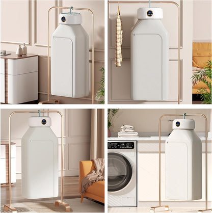 مجفف ملابس محمول، مجفف ملابس قابل للطي محمول