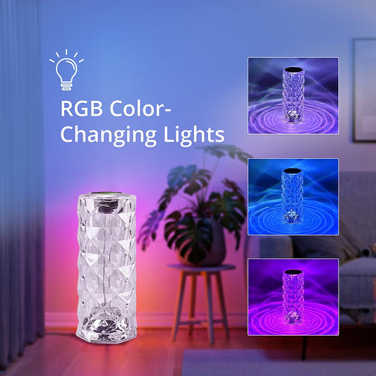 Music Crystal Lamp, LED Music Lamp