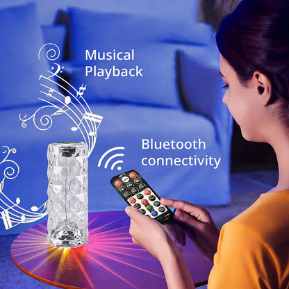 Music Crystal Lamp, LED Music Lamp