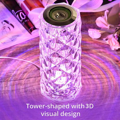 Music Crystal Lamp, LED Music Lamp