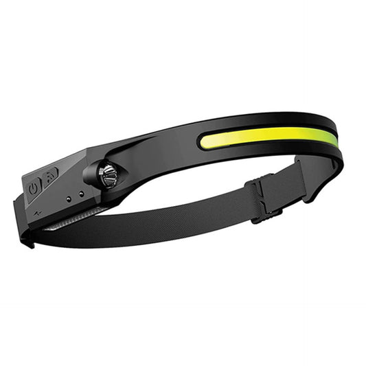 Rechargeable Sensor Headlight , Outdoor LED Head Torch