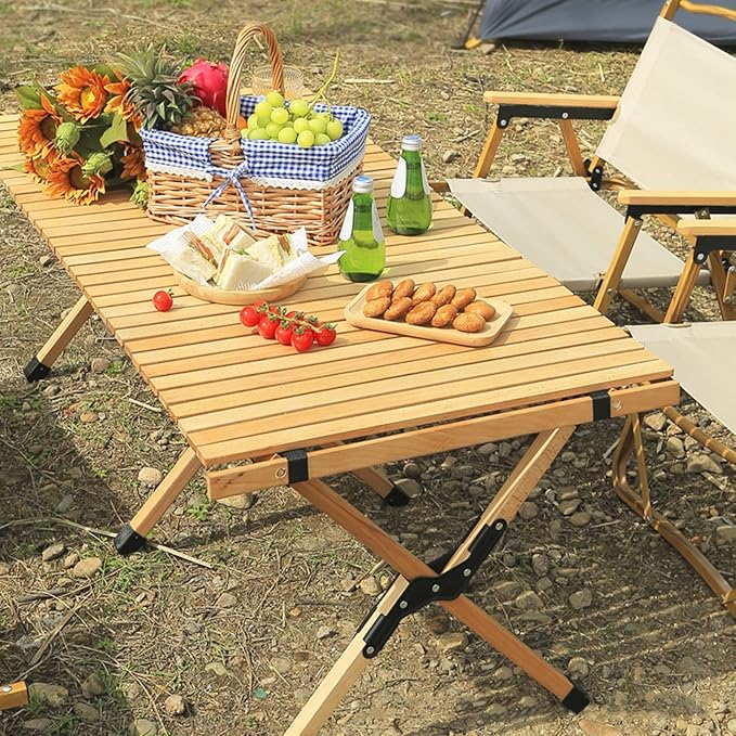 Camping Table, Portable Camping Folding Table