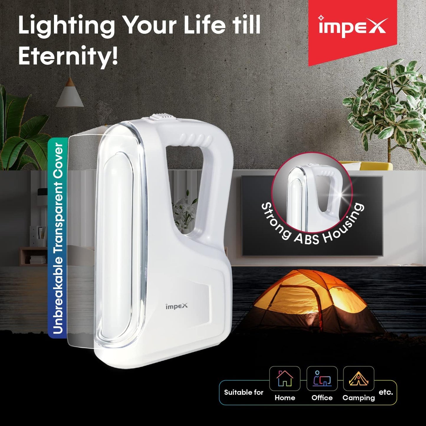 Rechargeable LED Emergency Light,