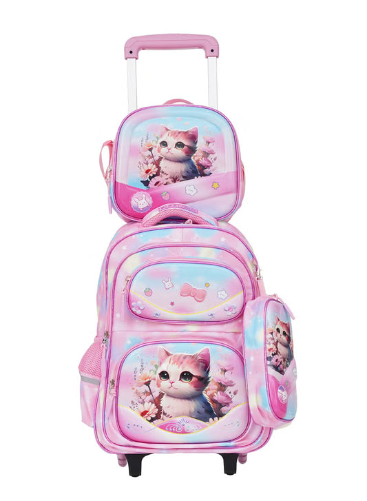 KiddoKit Character Kitty School Bag – 18 Inch