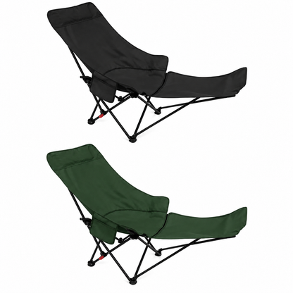 Adjustable Folding Recliner Chair, Outdoor Camping Chair