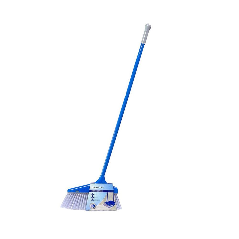 Broom and Dustpan Set , Long Handle Dustpan With Broom Set happyhome