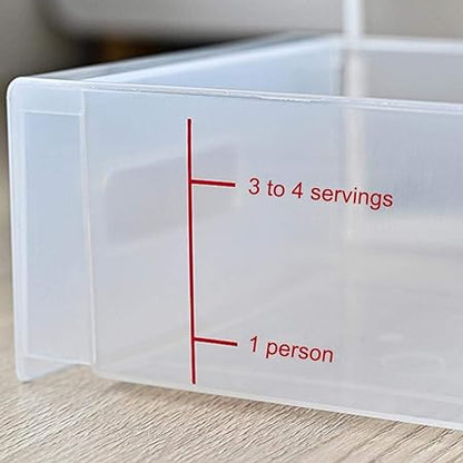 Cereal Dispenser - 6 Storage, Wall Mounted Rice Dispenser happyhome