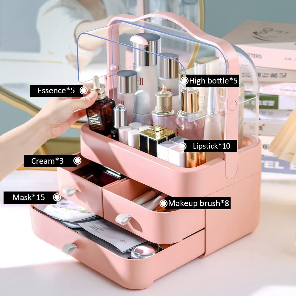 Cosmetic Organizer, Make up storage Organizer happyhome