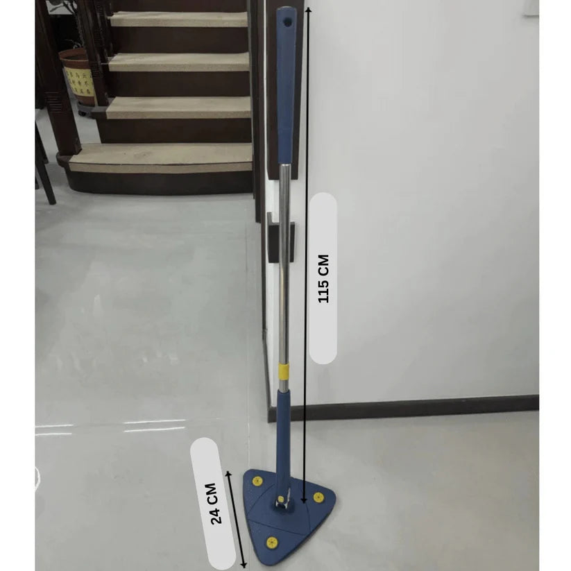 Twist Water Mop, Triangular Shaped Mop