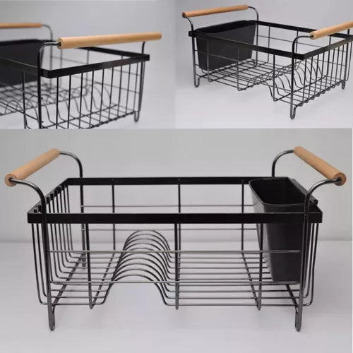 Dish Drying Rack , Cutlery stand with tray happyhome