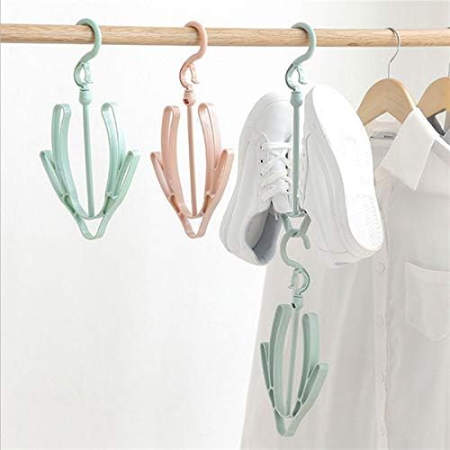 Double Hook Balcony Plastic Shoe Rack Air Drying Rack, shoe rack hook happyhome