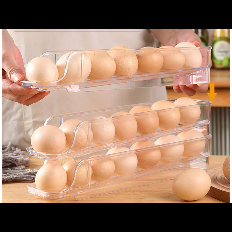 Egg Storage Box , Egg Storage Holder 2 Pcs happyhome