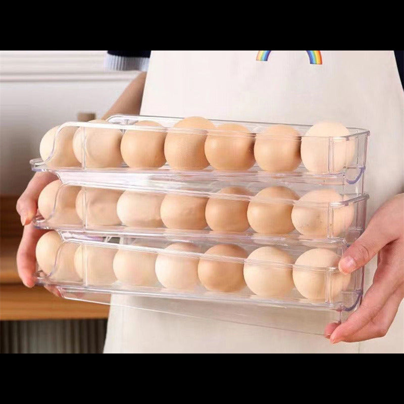 Egg Storage Box , Egg Storage Holder 2 Pcs happyhome