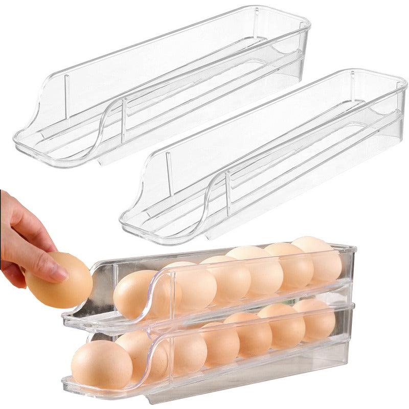 Egg Storage Box , Egg Storage Holder 2 Pcs happyhome