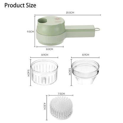 Electric Mini Rotary Veg Slicer happyhome