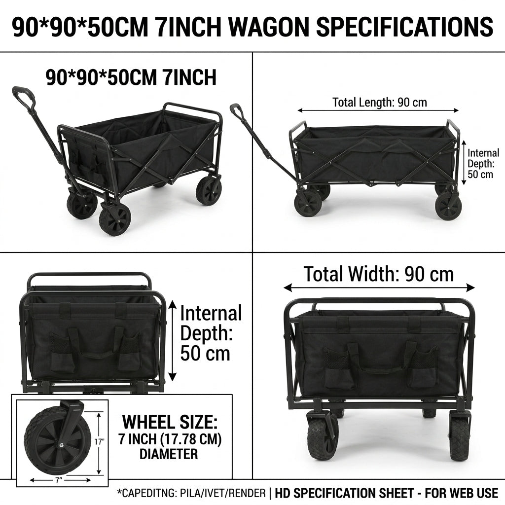 Camping Folding Cart, Folding Trolley