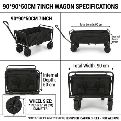 Camping Folding Cart, Folding Trolley