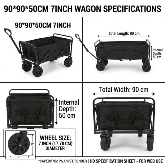 Camping Folding Cart, Folding Trolley