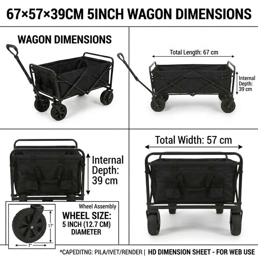 Camping Folding Cart, Folding Trolley