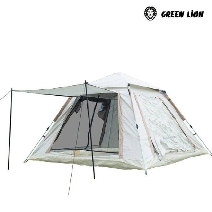 Green Lion GT Camping Tent - Biege, Portable Camping Tent,