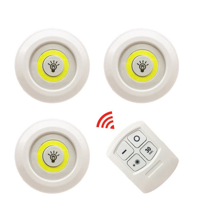 3 مجموعات من مصابيح LED دائرية لاصقة