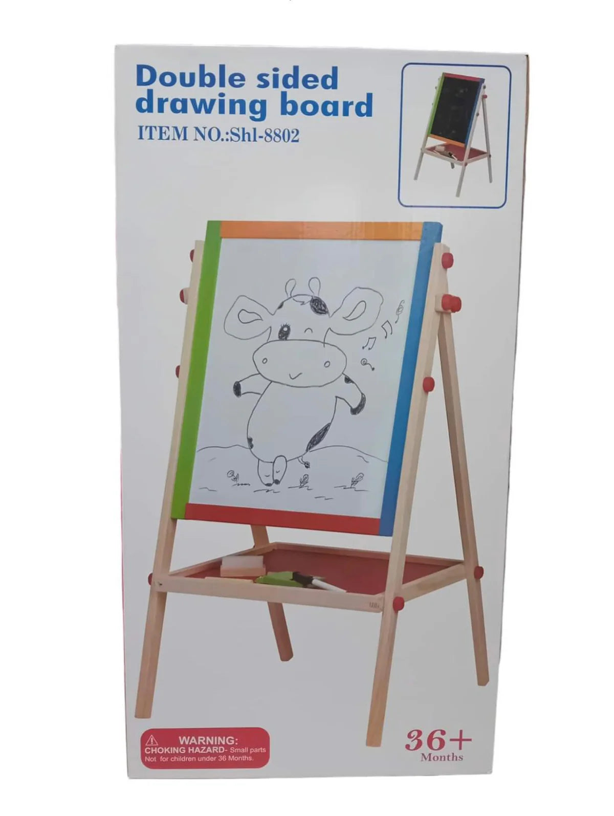 2 in 1 Drawing Board for Kids, Magnetic Drawing Board