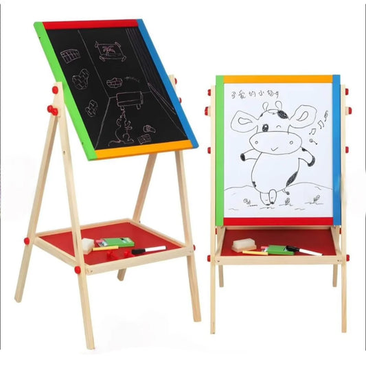2 in 1 Drawing Board for Kids, Magnetic Drawing Board