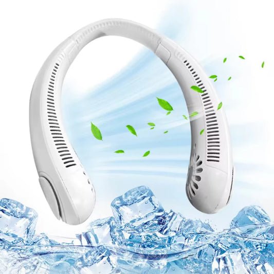 Rotatable Cooling Neck Fan, Hands Free Bladeless Fan