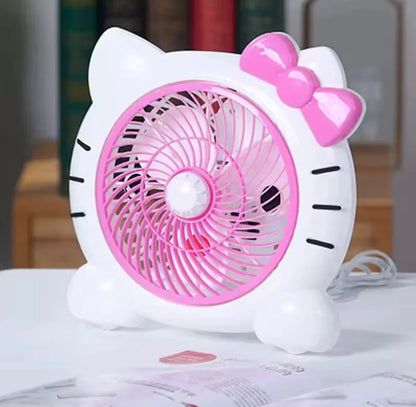 Hello Kitty Table Fan,Cartoon Desk Fan