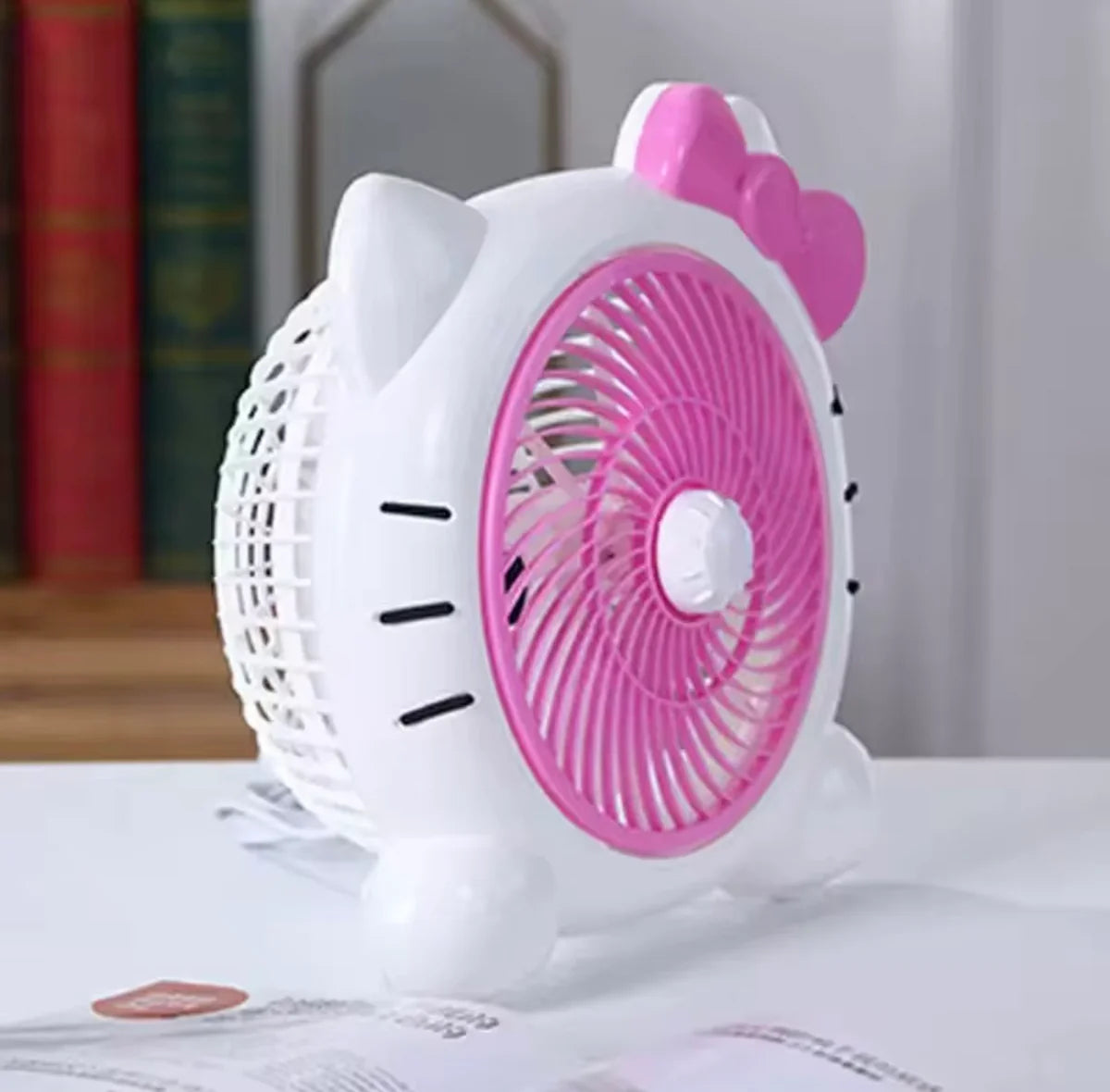 Hello Kitty Table Fan,Cartoon Desk Fan