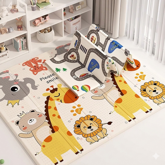 Foldable Kids Play Mat 120*180 CM, Kids Crawling Mat