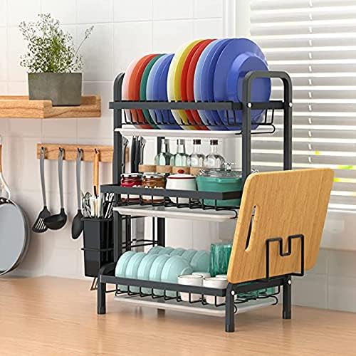 Kitchen Bowl Dish Drying Rack-3 Layer, Kitchen Dish Drying Rack happyhome