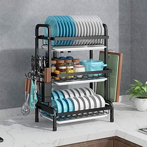 Kitchen Bowl Dish Drying Rack-3 Layer, Kitchen Dish Drying Rack happyhome