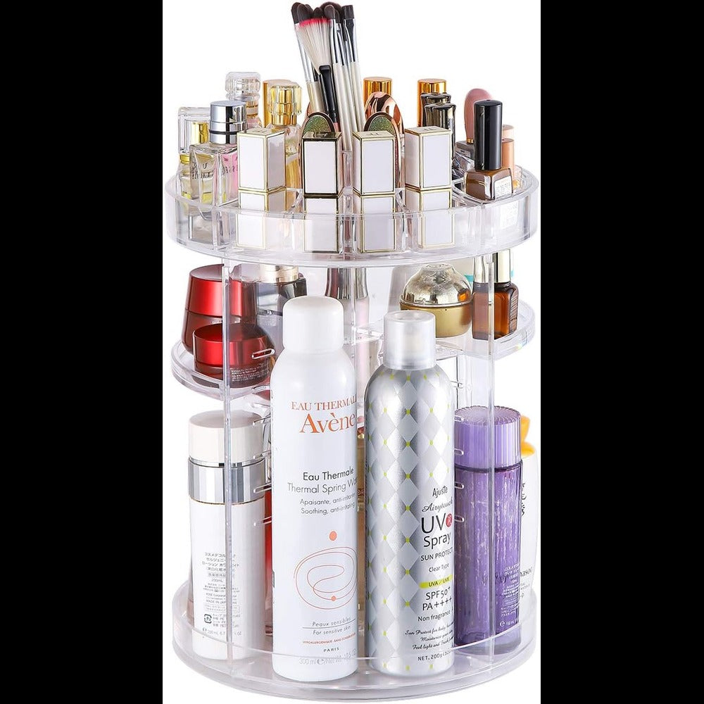 Makeup Organizer, Rotating Makeup Organizer happyhome