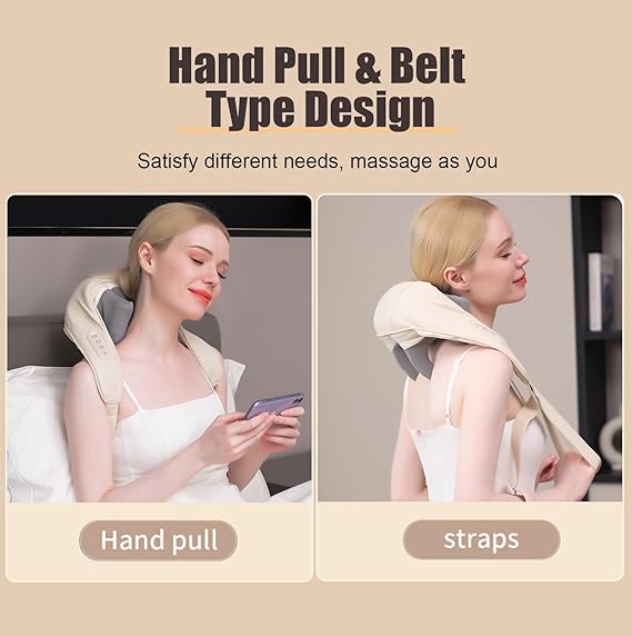 Mini Back Neck Massager, Shoulder Neck Massager happyhome