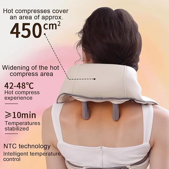 Mini Back Neck Massager, Shoulder Neck Massager happyhome