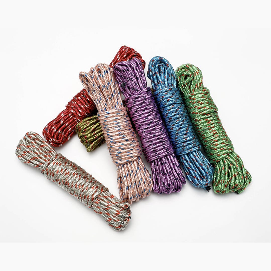 Multi Color Clothesline , Nylon Braided Rope happyhome